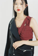 画像をギャラリービューアに読み込む, asymmetric biker jacket