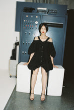 画像をギャラリービューアに読み込む, tuck balloon dress