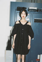 画像をギャラリービューアに読み込む, tuck balloon dress