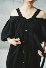 画像をギャラリービューアに読み込む, tuck balloon dress