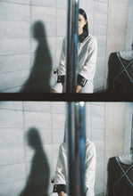 画像をギャラリービューアに読み込む, long line silk enamel shirt