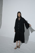 画像をギャラリービューアに読み込む, tuck volume long dress